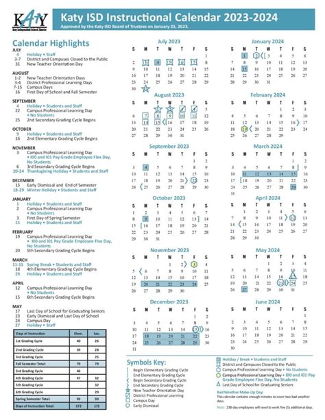 katy isd calendar|katy isd school board calendar.